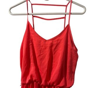 Women's Salmon Pink Strappy Dress by City Triangles